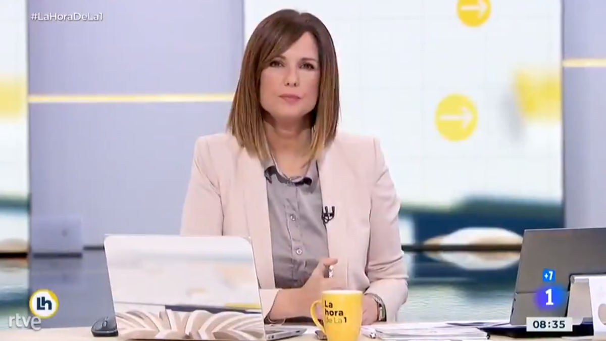 Mónica López en ’La hora de La 1’ Mónica López en ’La hora de La 1’
