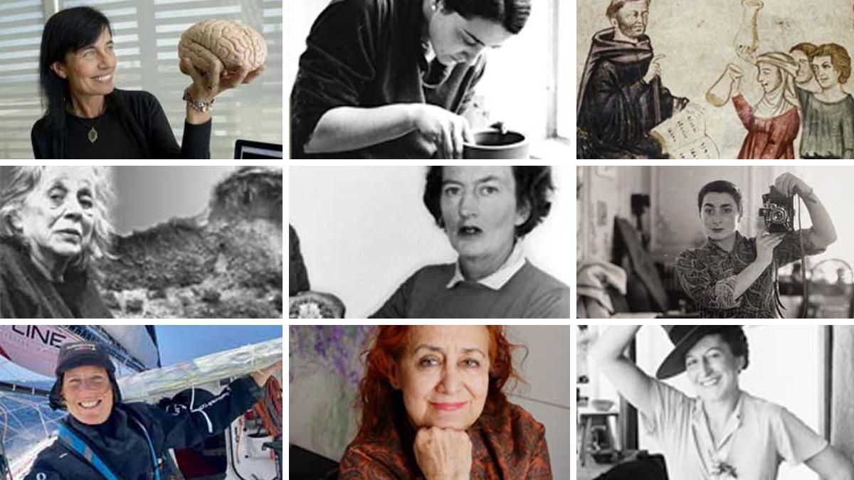 Mosaico con las mujeres representadas este año en ’Petites històries, grans dones’. Mosaico con las mujeres representadas este año en ’Petites històries, grans dones’.