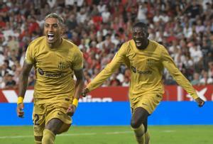 El Barça gana al galope en Sevilla