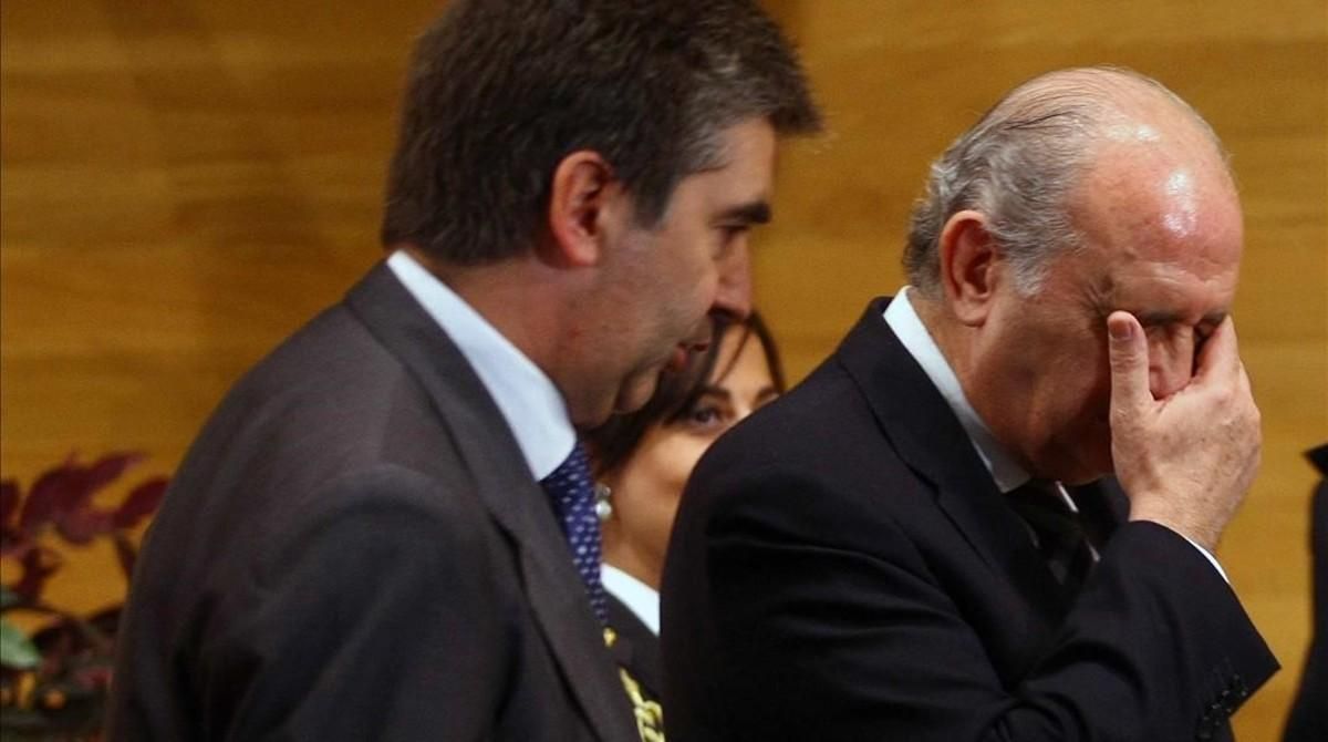 Ignacio Cosió y Jorge Fernández Díaz, en 2012. Ignacio Cosió y Jorge Fernández Díaz, en 2012.