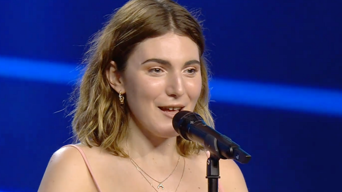 Nahia en el escenario de ’Got Talent 6’. Nahia en el escenario de ’Got Talent 6’.