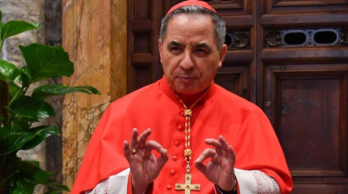 Cardenal Becciu: Detenida por malversación &#39;la dama del cardenal&#39;