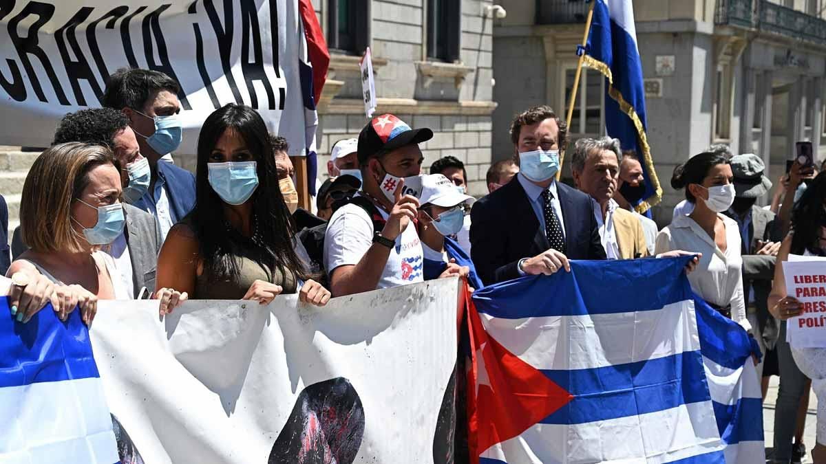 Els EUA defensen el dret a manifestar-se pacíficament després de les protestes de Cuba Els EUA defensen el dret a manifestar-se pacíficament després de les protestes de Cuba