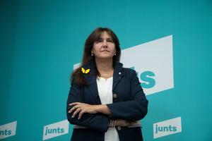La presidenta de Junts, Laura Borràs