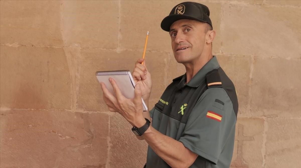 Pepe Viyuela, en la serie ’Olmos y Robles’. Pepe Viyuela, en la serie ’Olmos y Robles’.