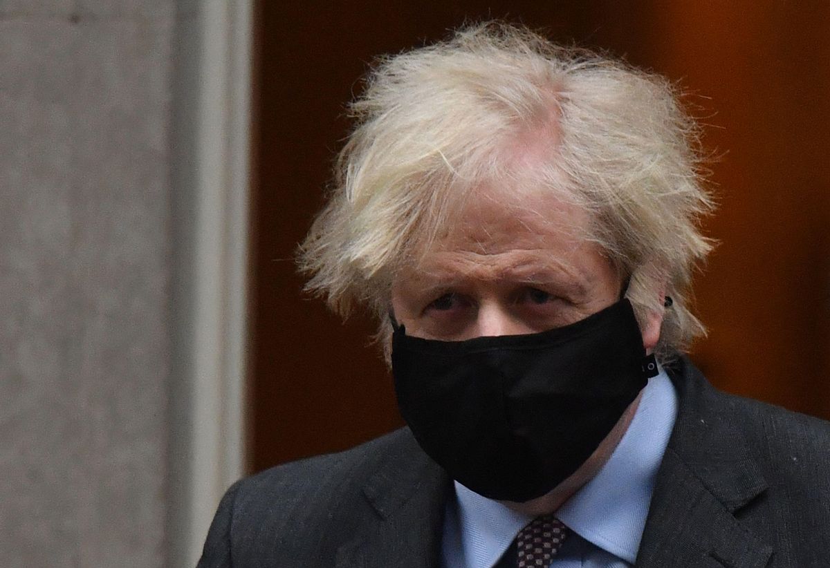 El primer ministro británico, Boris Johnson, antes de su comparecencia en la Cámara de los Comunes este lunes. El primer ministro británico, Boris Johnson, antes de su comparecencia en la Cámara de los Comunes este lunes.