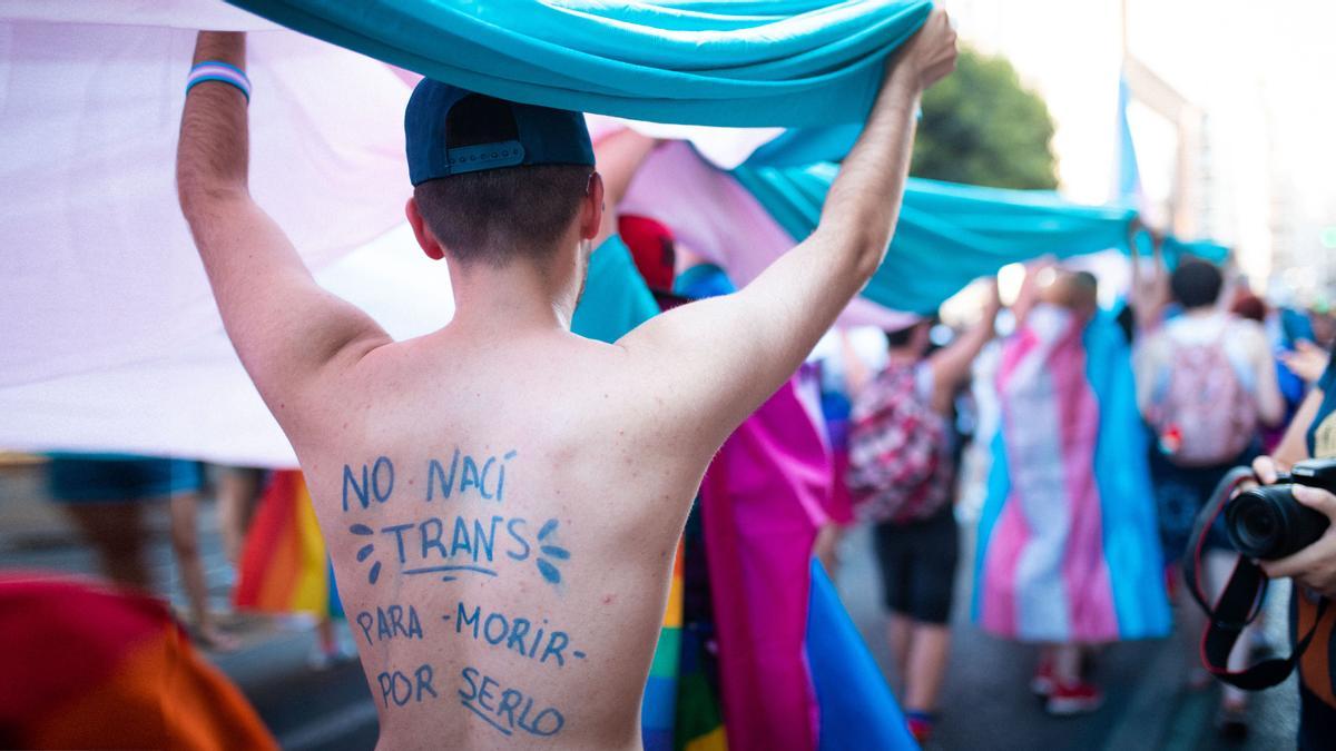 Manifestación del Orgullo LGTBIQA+ en Valencia, el 29 de junio de 2019, la última antes de la pandemia.