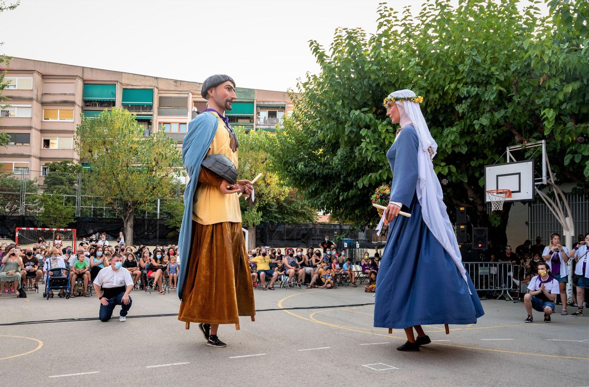Uno de los actos de la Fiesta Mayor de Mollet 2021. Uno de los actos de la Fiesta Mayor de Mollet 2021.