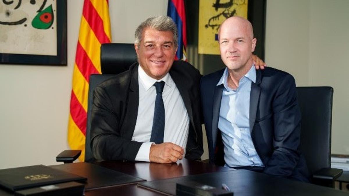 Jordi Cruyff firma com a director esportiu del Barça