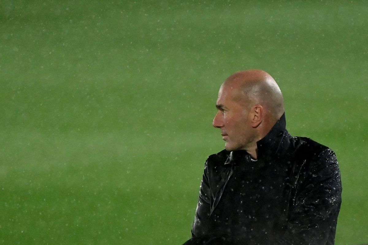 Zinedine Zidane, entrenador del Real Madrid. Zinedine Zidane, entrenador del Real Madrid.