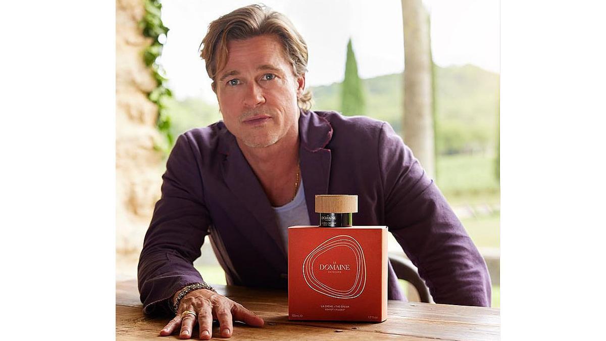 Brad Pitt lanza Le Domaine Skincare, su primera línea cosmética.