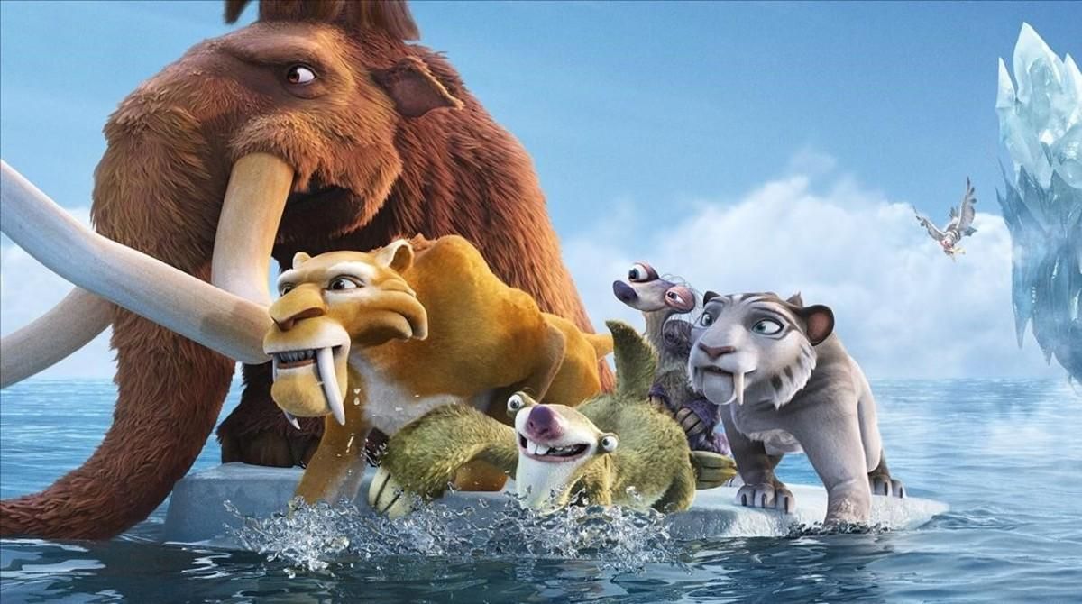 Imagen de la película ’Ice Age 4. La formación de los continentes’. Imagen de la película ’Ice Age 4. La formación de los continentes’.