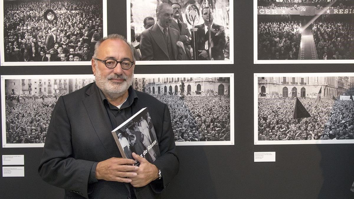Carlos Pérez de Rozas, en la exposición ’Pérez de Rozas. Crónica Gráfica de Barcelona 1931-1954’. 