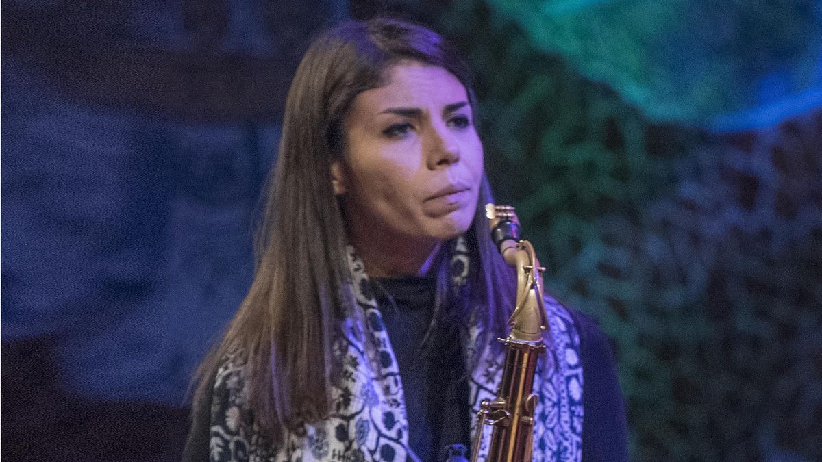 La joven saxofonista Melissa Aldana, este jueves en el Festival de jazz. La joven saxofonista Melissa Aldana, este jueves en el Festival de jazz.