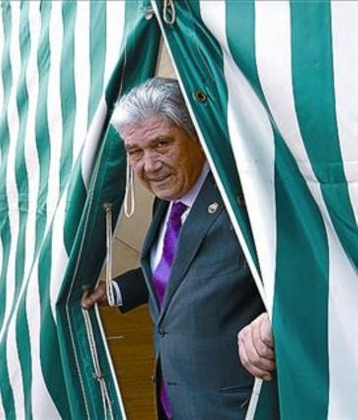 Francisco García Prieto, en la feria del 2012. Francisco García Prieto, en la feria del 2012.