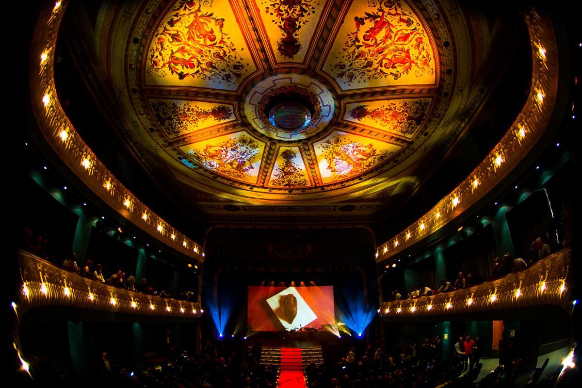 Imagen de la ceremonia de entrega de premios de la edición del Filmets de 2022