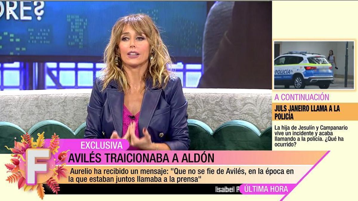 Emma García se revela contra el equipo de 'Fiesta': "No estoy sacando la cara por nadie" Emma García se revela contra el equipo de 'Fiesta': "No estoy sacando la cara por nadie"