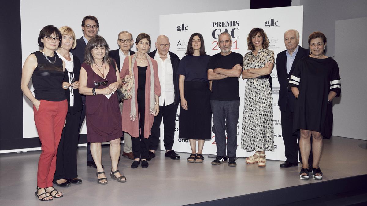 Foto de familia de los ganadores de los premios GAC, este lunes. Foto de familia de los ganadores de los premios GAC, este lunes.