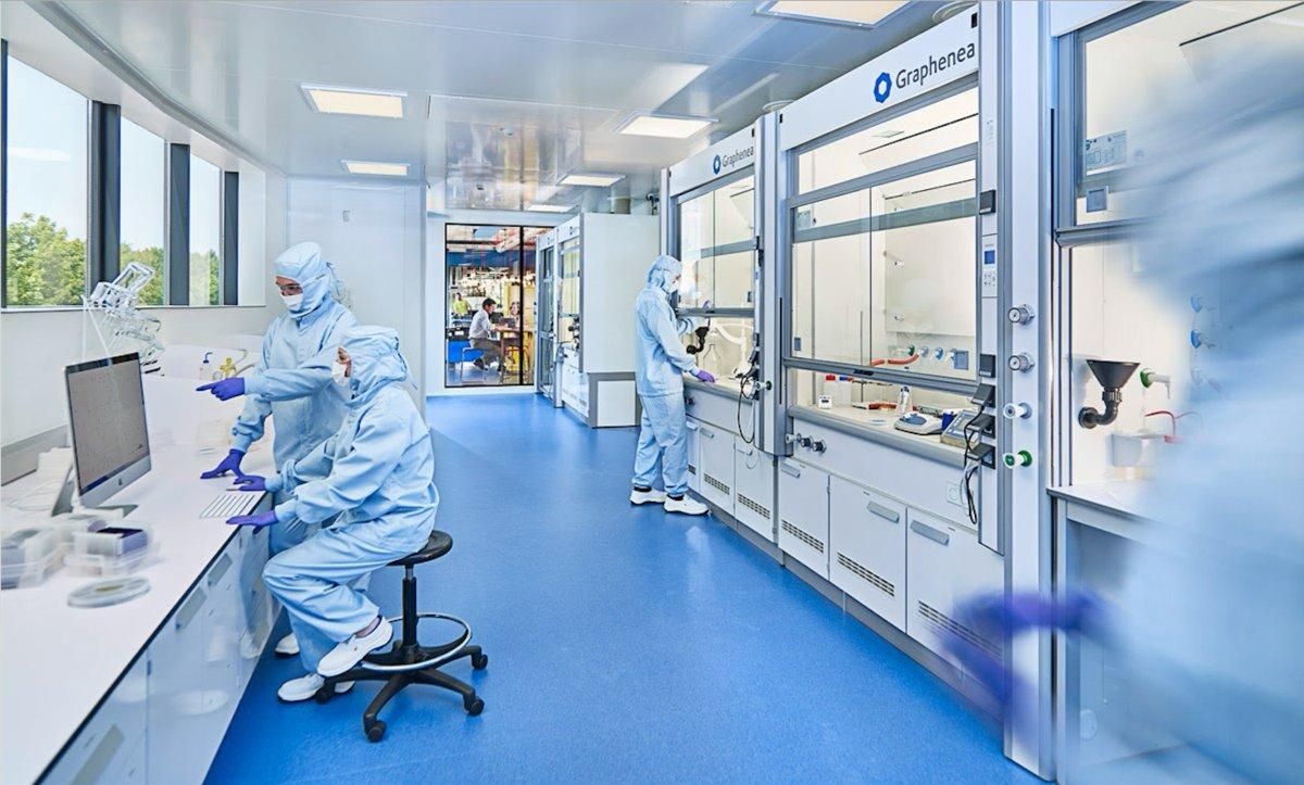 Laboratorio de la empresa vasca Graphenea en San Sebastián. Laboratorio de la empresa vasca Graphenea en San Sebastián.