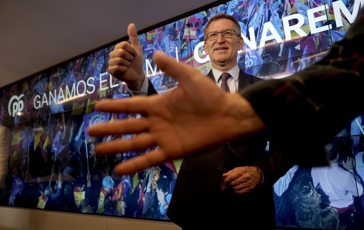 Feijóo en la Ejecutiva Nacional del Partido Popular. Feijóo en la Ejecutiva Nacional del Partido Popular.