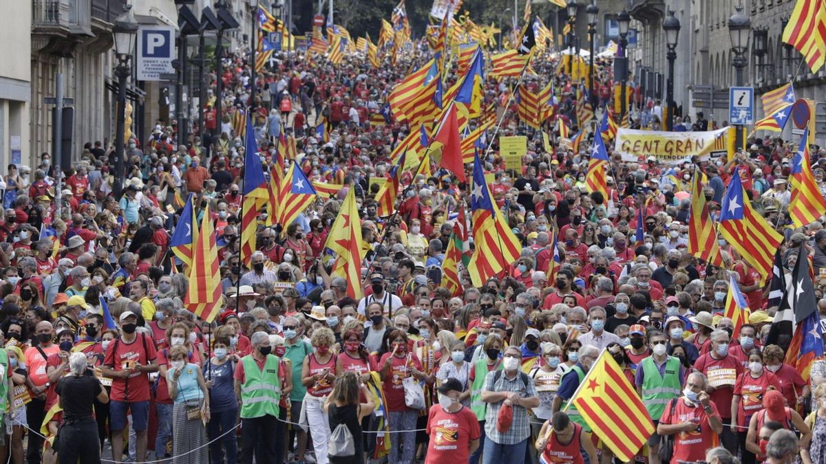 Manifestación diada 11S Manifestación diada 11S