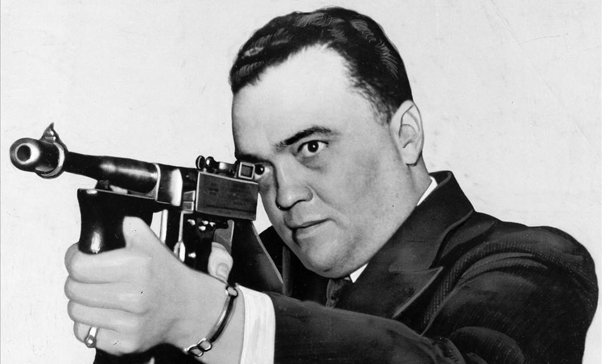 Hoover en el fotograma de un documental de 1936.