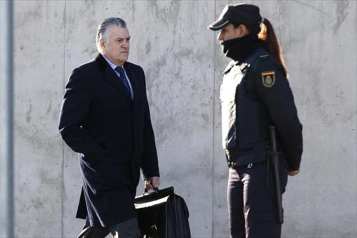 Luis Bárcenas, en la Audiencia Nacional. Luis Bárcenas, en la Audiencia Nacional.