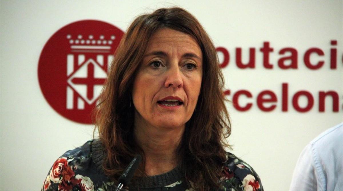 Mercè Conesa, presidenta de la Diputación de Barcelona, alcaldesa de Sant Cugat y presidenta del consejo nacional del PDECat.