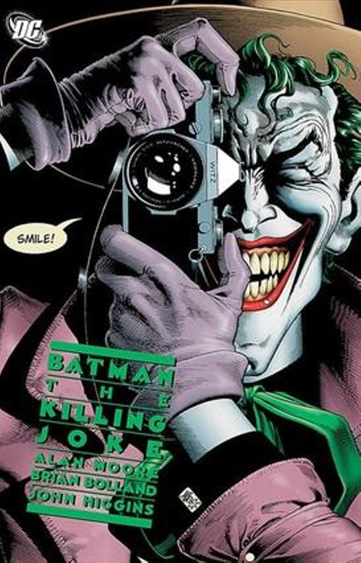 El malvado Jóker, enemigo de Batman, en una muestra del salón. El malvado Jóker, enemigo de Batman, en una muestra del salón.