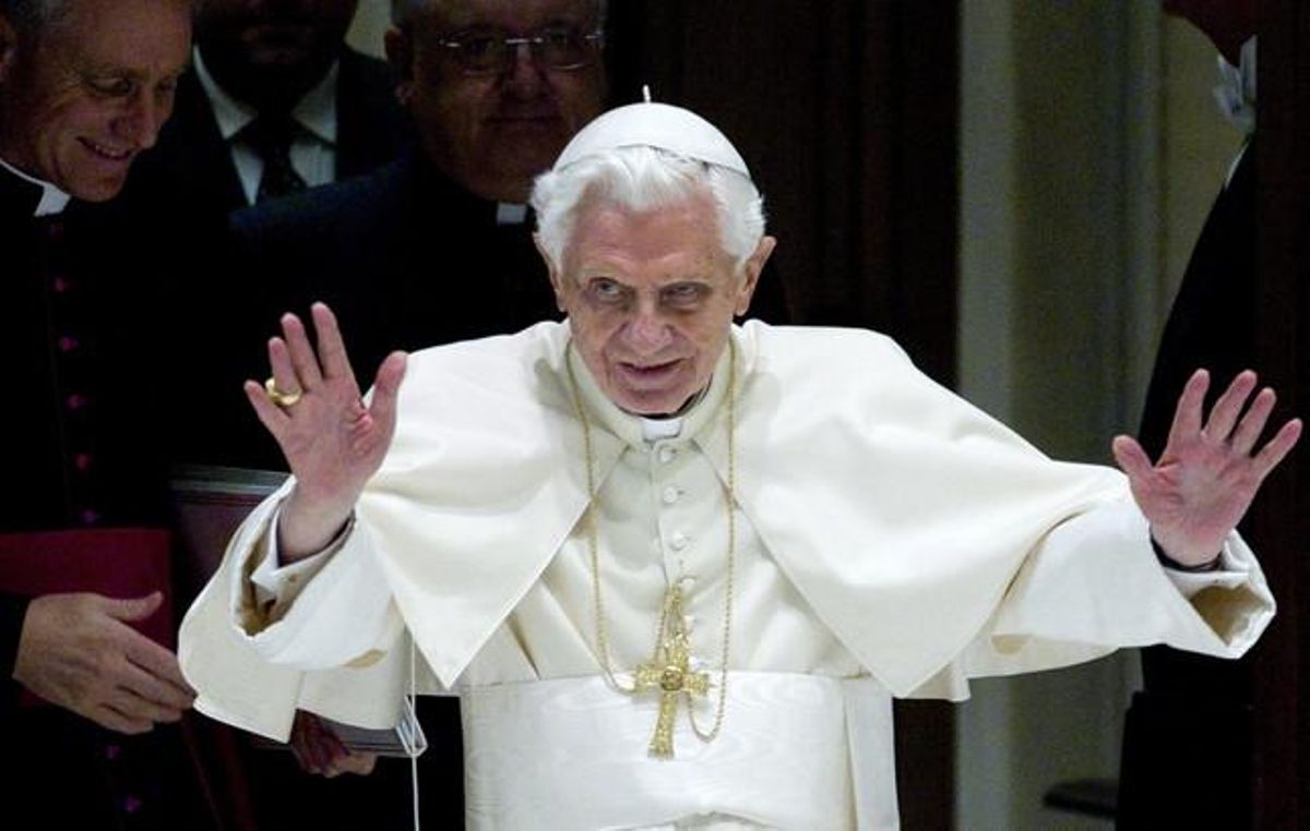 El Papa, en una audiencia pública, el pasado 28 de noviembre, en el Vaticano. El Papa, en una audiencia pública, el pasado 28 de noviembre, en el Vaticano.