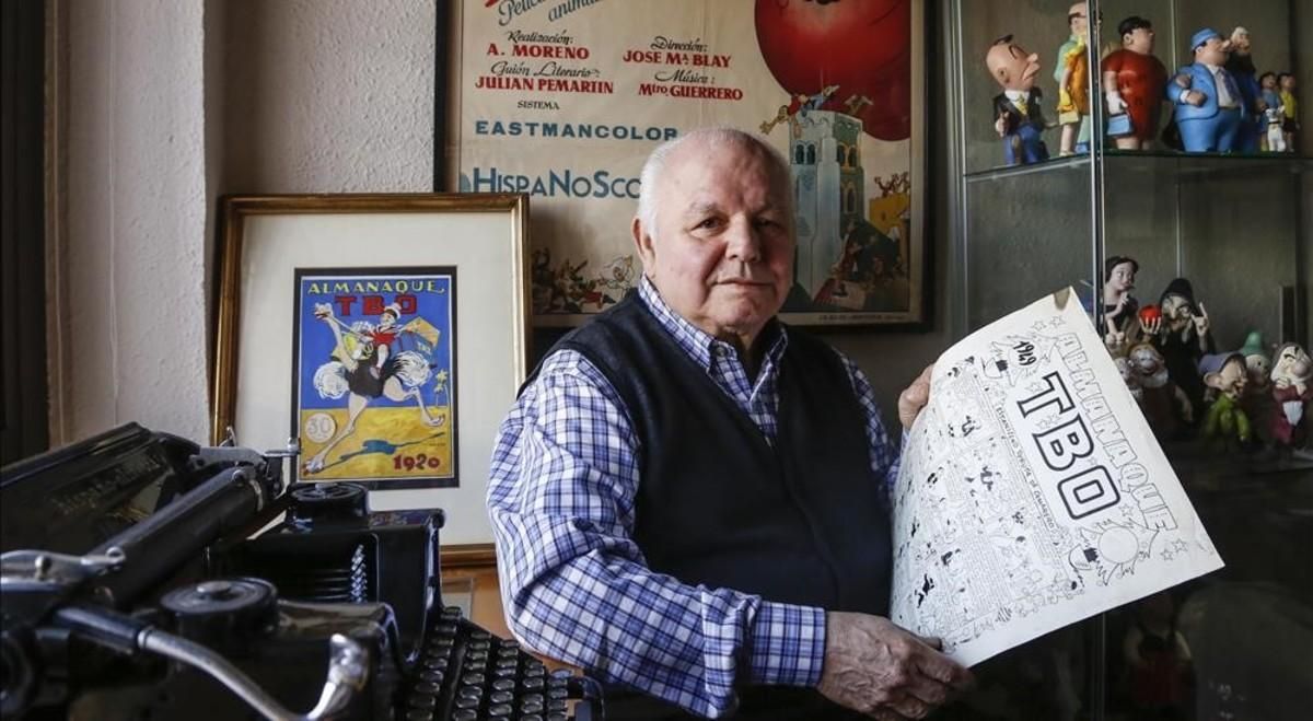 «En el 'TBO' he tenido a unos amigos únicos» «En el 'TBO' he tenido a unos amigos únicos»