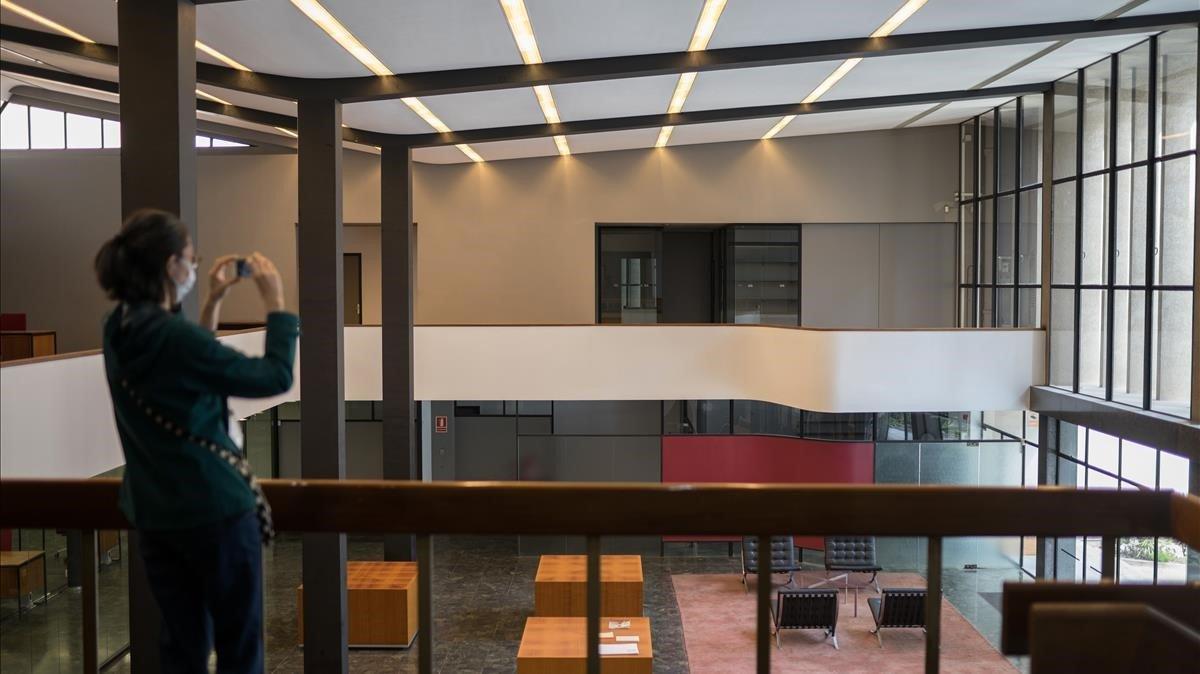 El edificio racionalista de la antigua sede de la Editorial Gustavo Gili ha debutado este año en el Open House. 