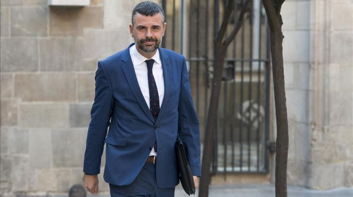 El ’conseller’ Santi Vila. El ’conseller’ Santi Vila.