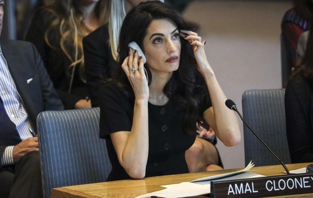 Mil euros per veure Amal Clooney Mil euros per veure Amal Clooney