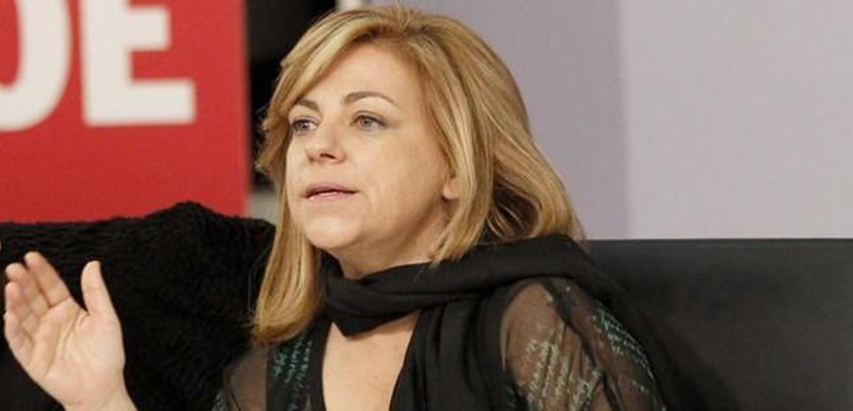 La vicesecretaria general del PSOE, Elena Valenciano, en la sede del PSOE. La vicesecretaria general del PSOE, Elena Valenciano, en la sede del PSOE.