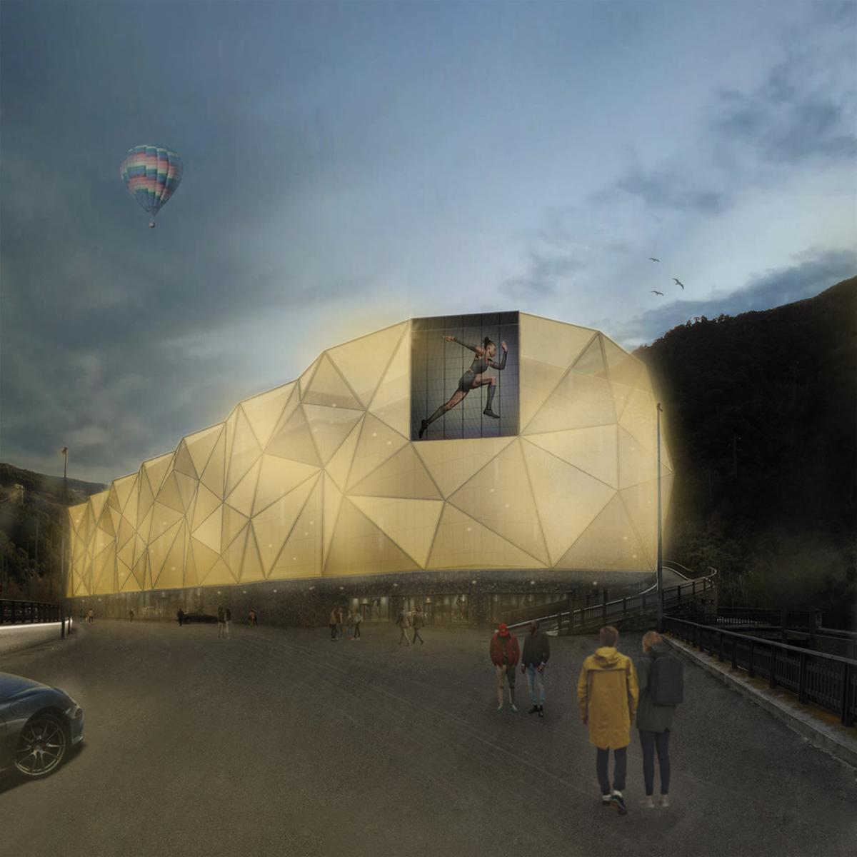 Proyecto del nuevo centro comercial de Andorra