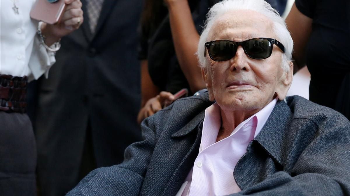 El actor Kirk Douglas, en noviembre del 2018 El actor Kirk Douglas, en noviembre del 2018