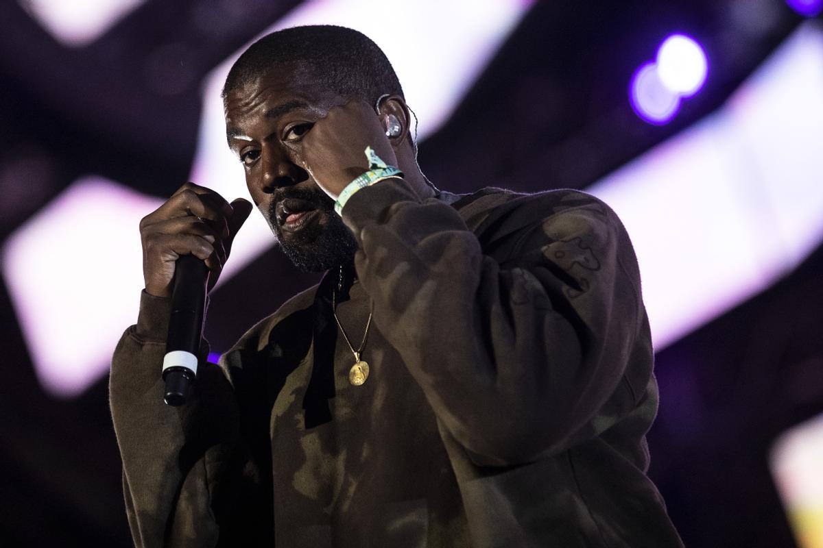 El rapero Kanye West, en una fotografía de archivo. EFE/Etienne Laurent