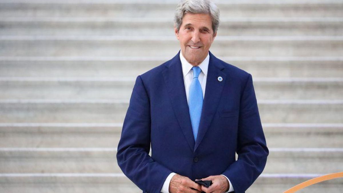 Archivo - El enviado especial de Estados Unidos para el cambio climático, John Kerry, durante una cumbre en Milán Archivo - El enviado especial de Estados Unidos para el cambio climático, John Kerry, durante una cumbre en Milán