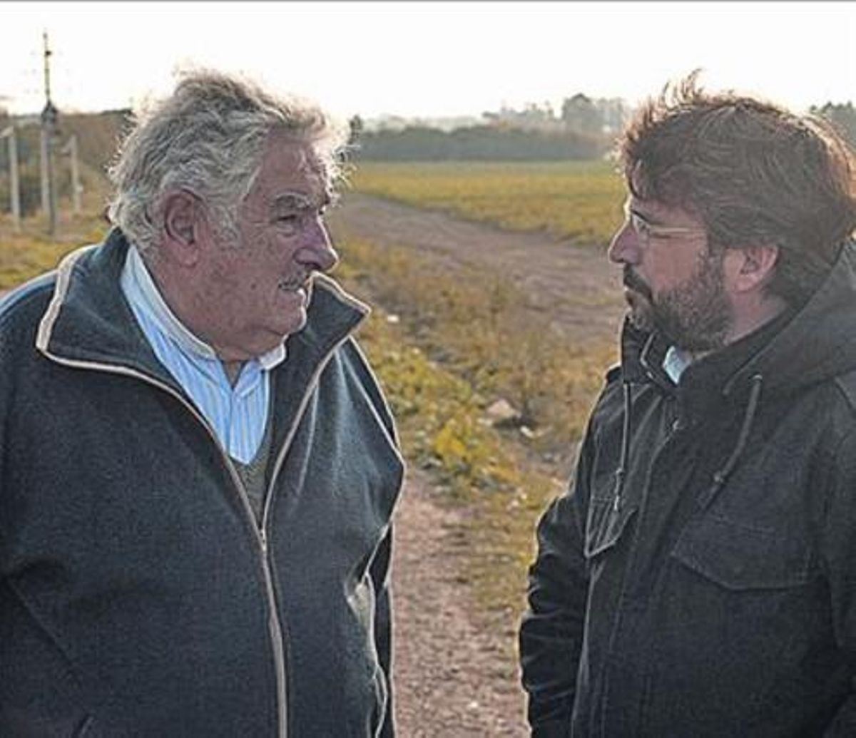 Pepe Mujica y Jordi Évole, en un momento de ’Salvados’. Pepe Mujica y Jordi Évole, en un momento de ’Salvados’.