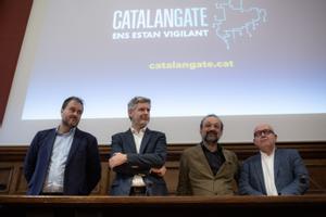 Los abogados Antoni Alba, Andreu Van den Eynde, Benet Salellas y Gonzalo Boye.