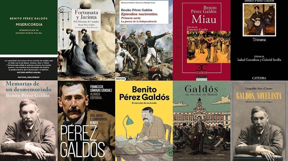 10 libros galdosianos para celebrar el centenario