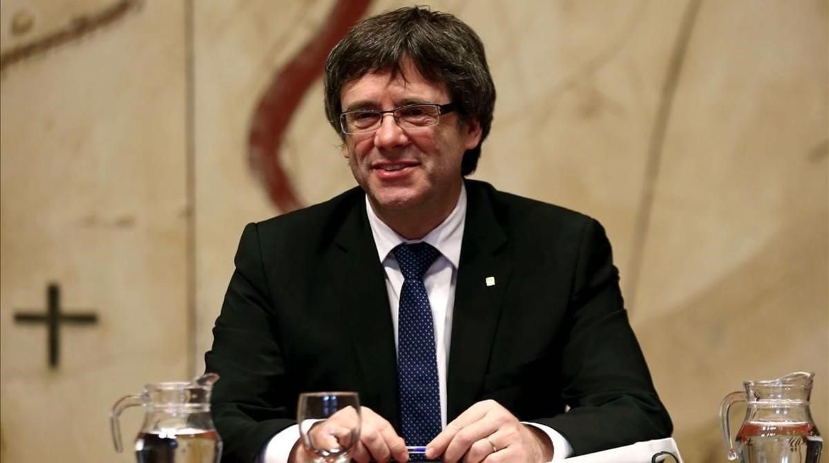El presidente de la Generalitat, Carles Puigdemont. El presidente de la Generalitat, Carles Puigdemont.