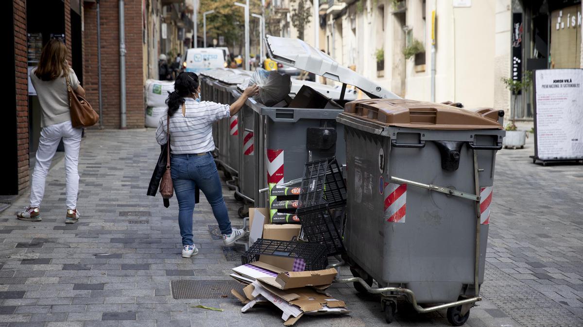 Aquestes són la peticions dels escombriaires de Barcelona per no anar a la vaga