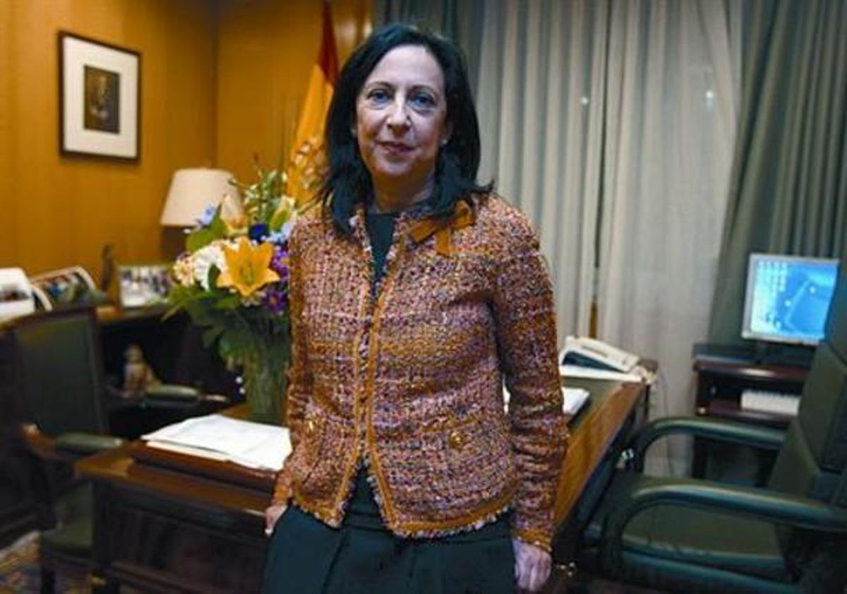 Margarita Robles, en su despacho del Consejo General del Poder Judicial, en Madrid, ayer. Margarita Robles, en su despacho del Consejo General del Poder Judicial, en Madrid, ayer.