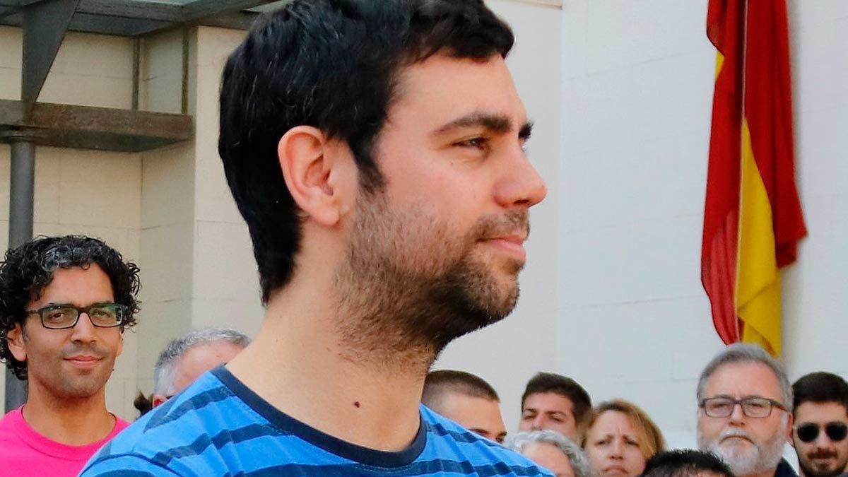 Eudald Calvo, a la entrada de los juzgados de Mataró, el 14 de junio del 2018. Eudald Calvo, a la entrada de los juzgados de Mataró, el 14 de junio del 2018.