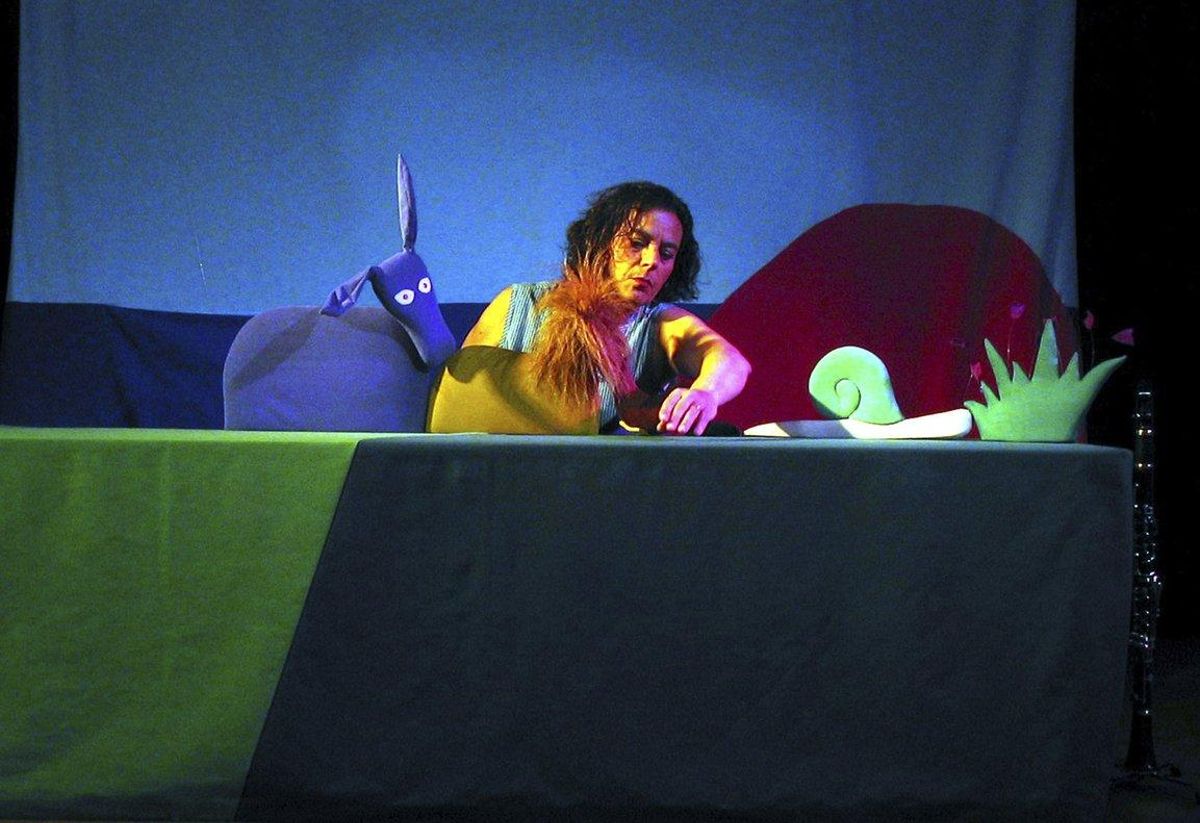 Una imagen del espectáculo ’Contes que sonen’. Una imagen del espectáculo ’Contes que sonen’.