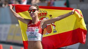 La catalana Raquel González, plata en los 35 kms de marcha en el Europeo de Múnich