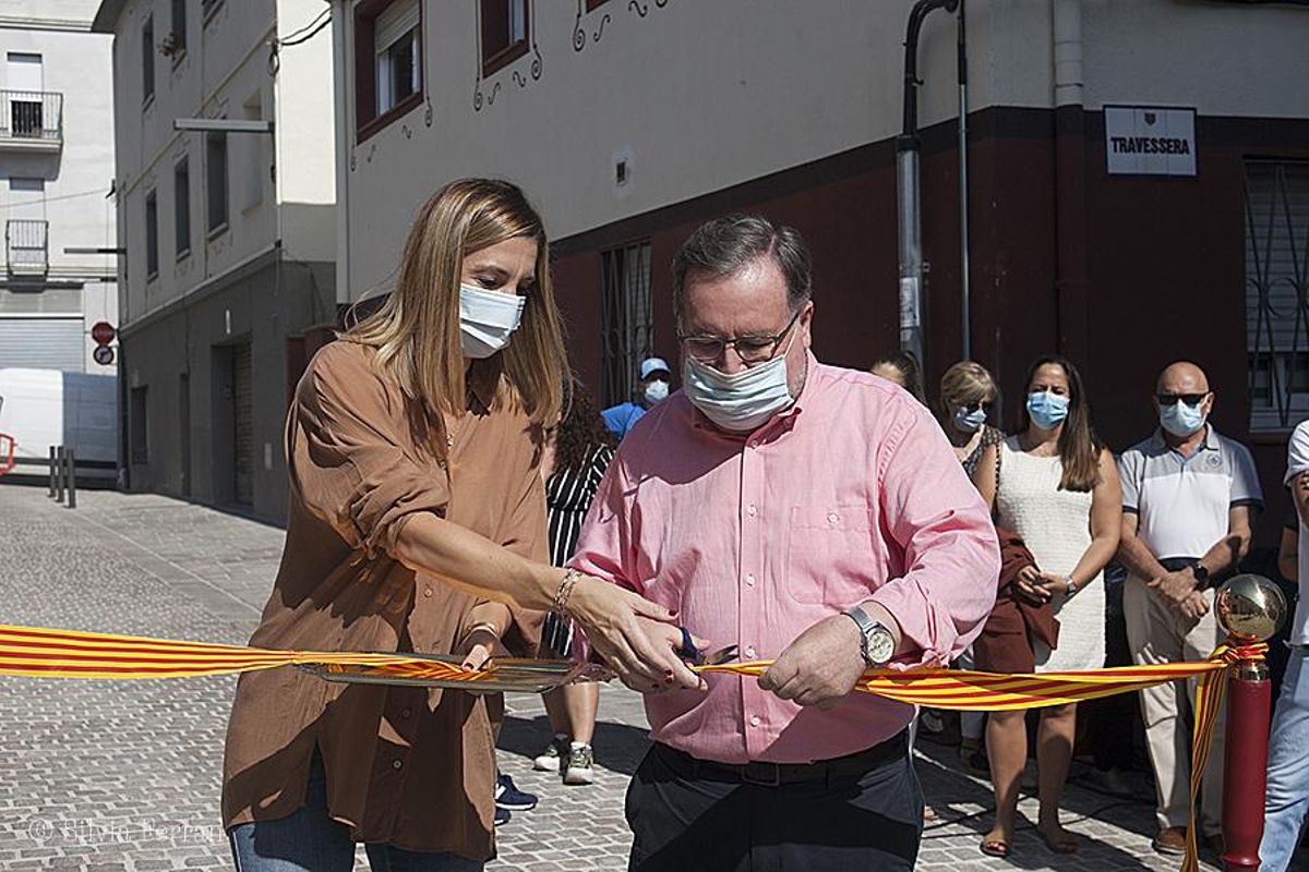 Inauguración de las calles Ferrer, Guàrdia i Aurora de Parets Inauguración de las calles Ferrer, Guàrdia i Aurora de Parets