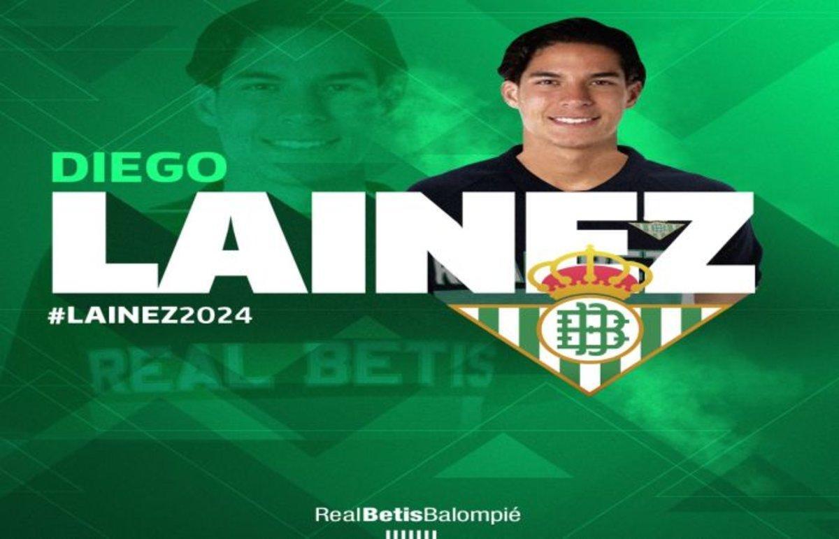 Diego Lainez es el nuevo jugador del Real Betis